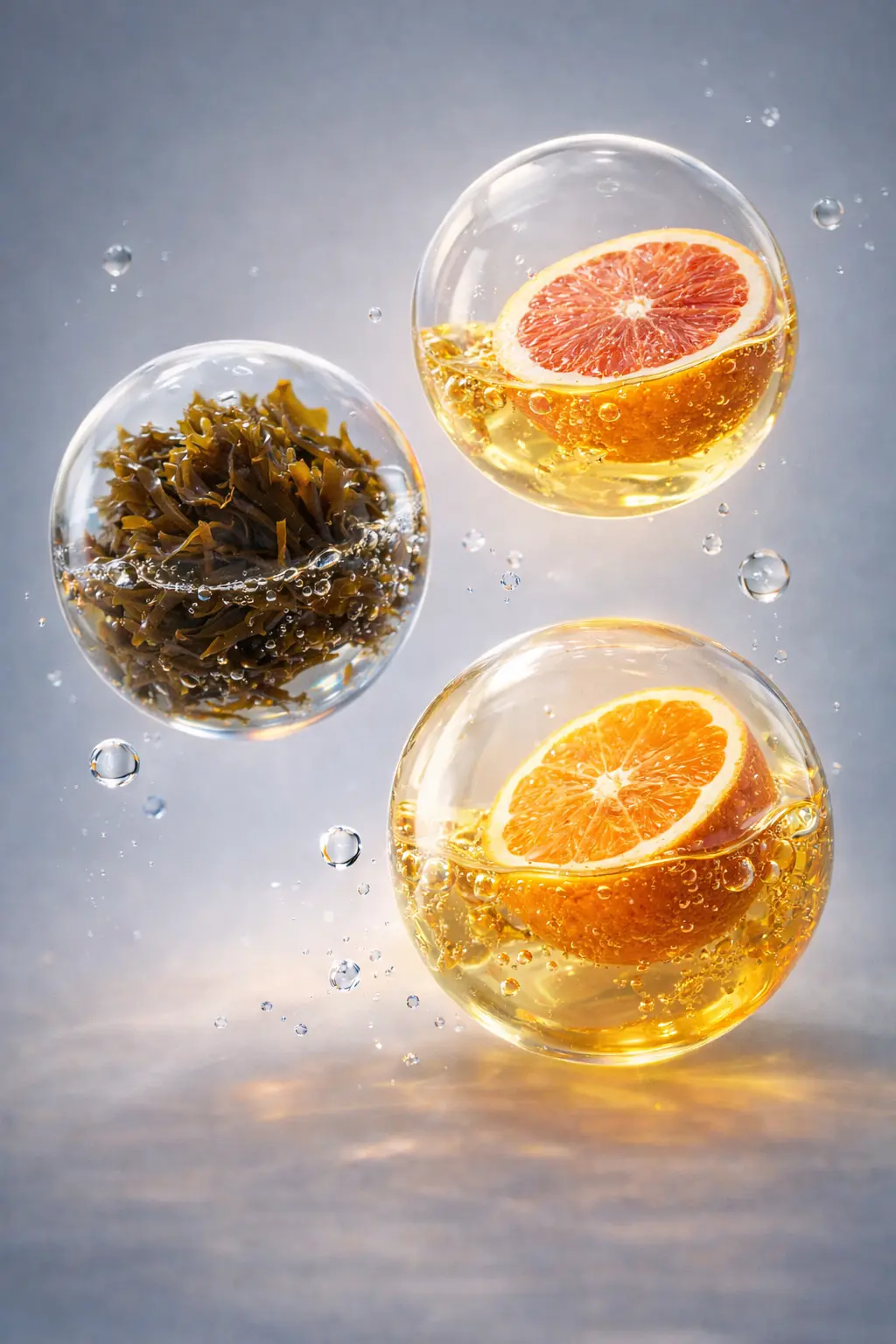 海と柑橘の成分